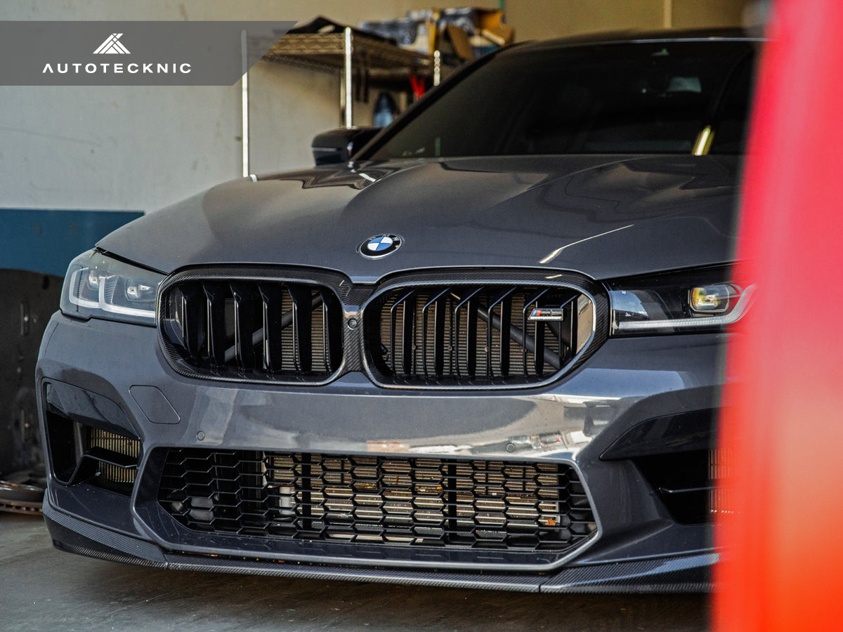 AutoTecknic Replacement Dry Carbon Grille Surround - F90 M5 LCI