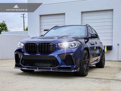 AutoTecknic Performance Dry Carbon Front Lip Set - F95 X5M