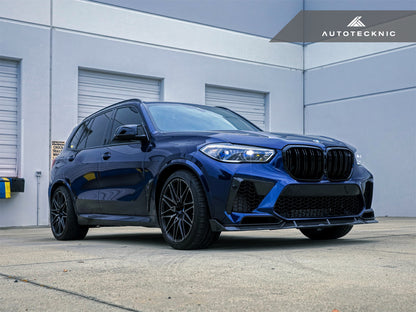 AutoTecknic Performance Dry Carbon Front Lip Set - F95 X5M