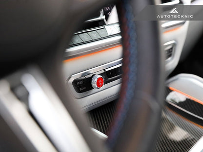 AutoTecknic Bright Red Audio Volume Button - G22/ G23/ G26 4-Series