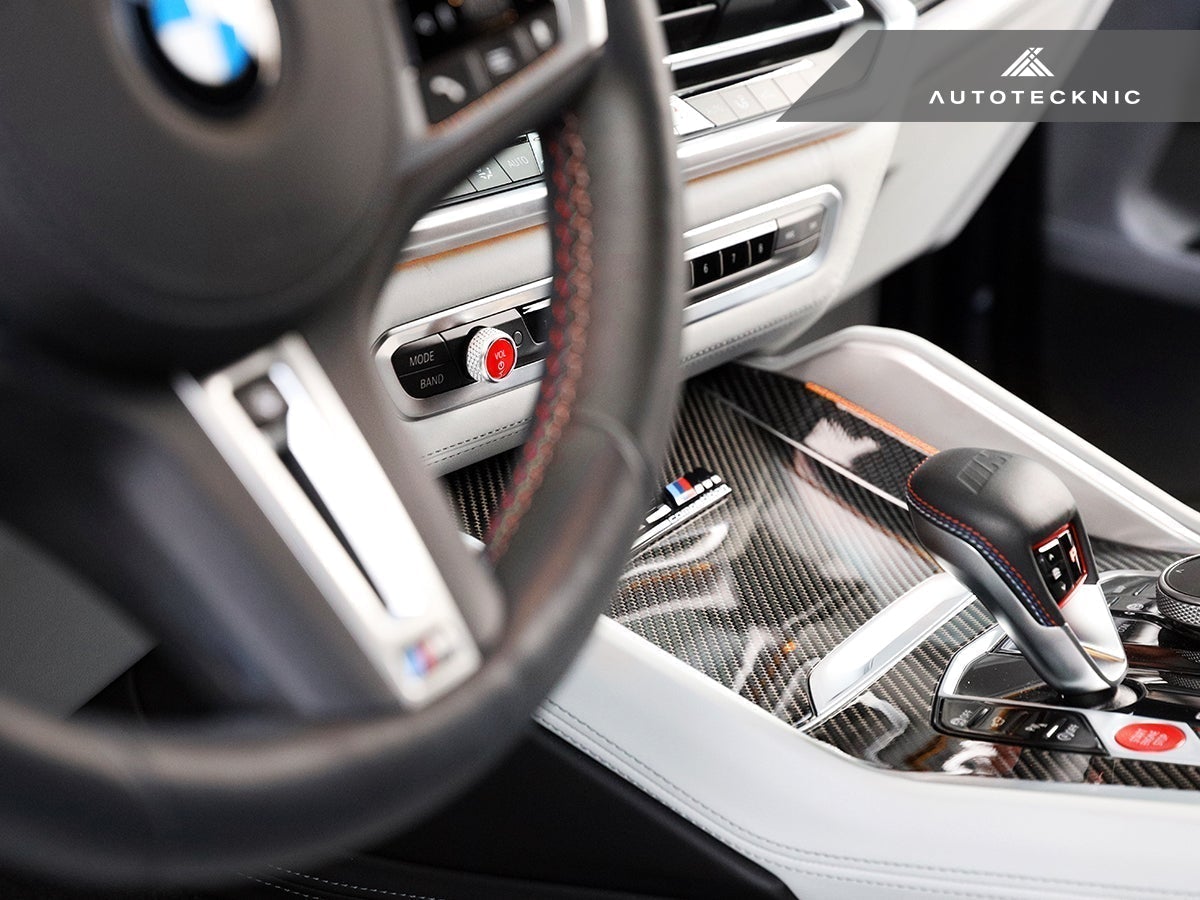 AutoTecknic Bright Red Audio Volume Button - G01 X3 | G02 X4 LCI