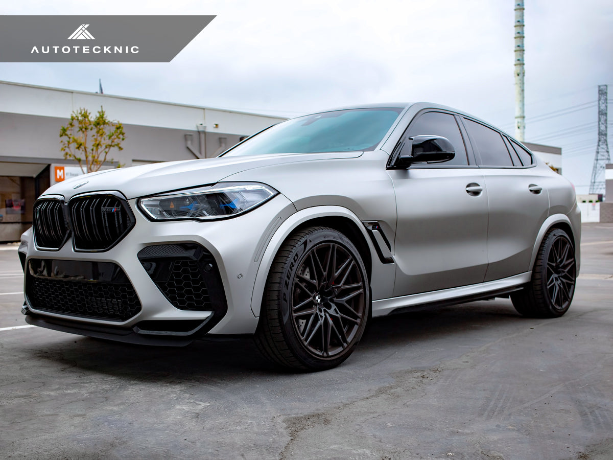 AutoTecknic Dry Carbon Fiber Side Vent Set - F96 X6M