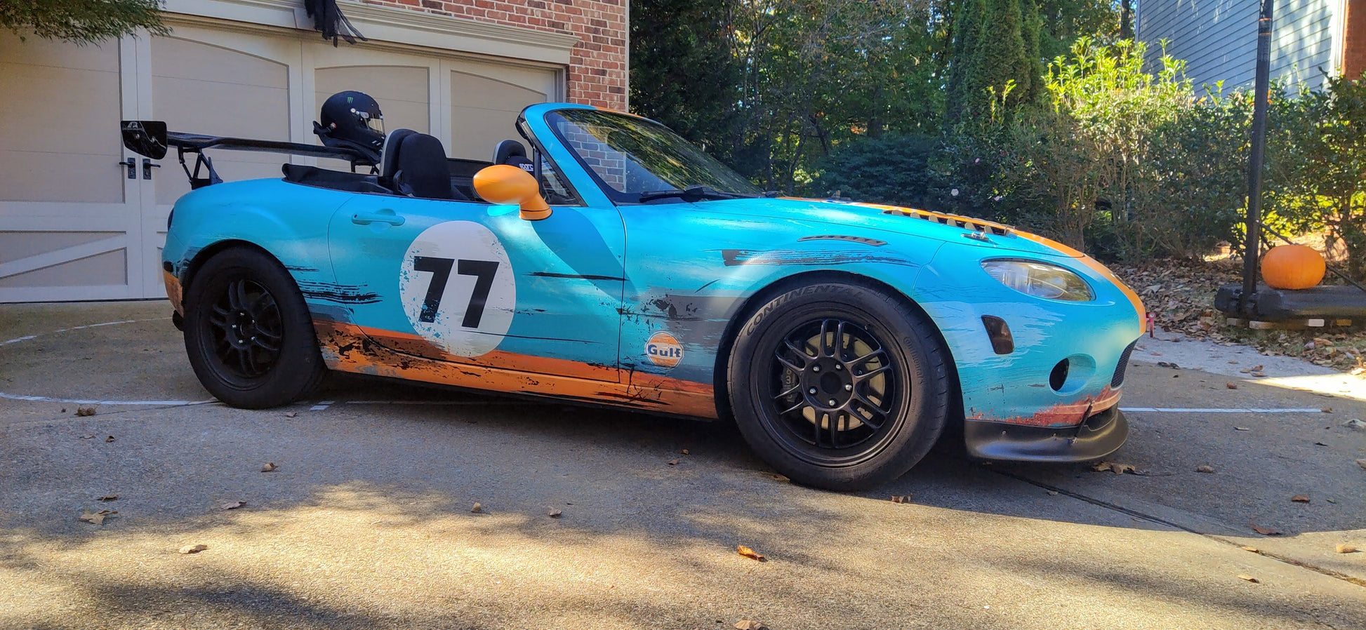 Mazda Miata NC GTC-200 Carbon Fiber Adjustable Wing