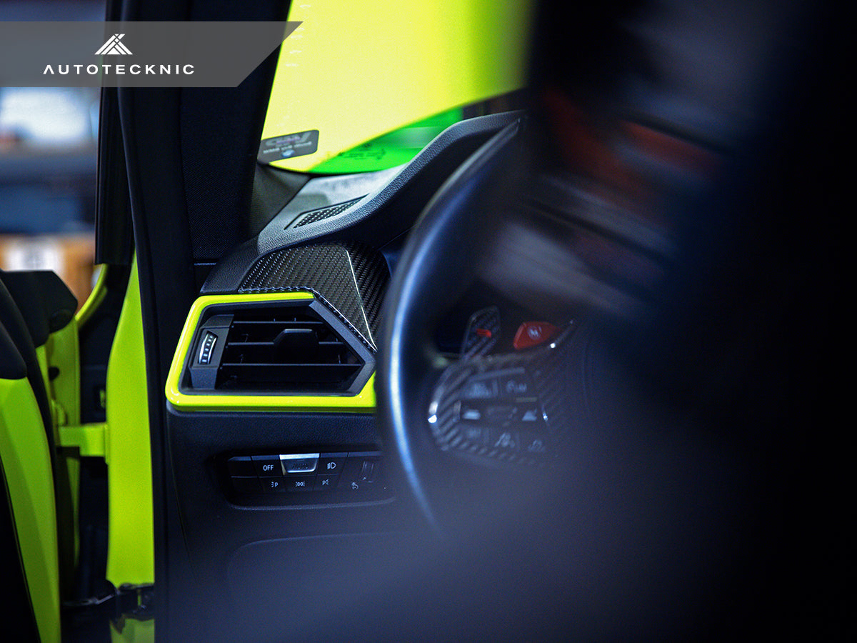 AutoTecknic Dry Carbon Air Vent Trim - G87 M2 | G80 M3 | G82/ G83 M4