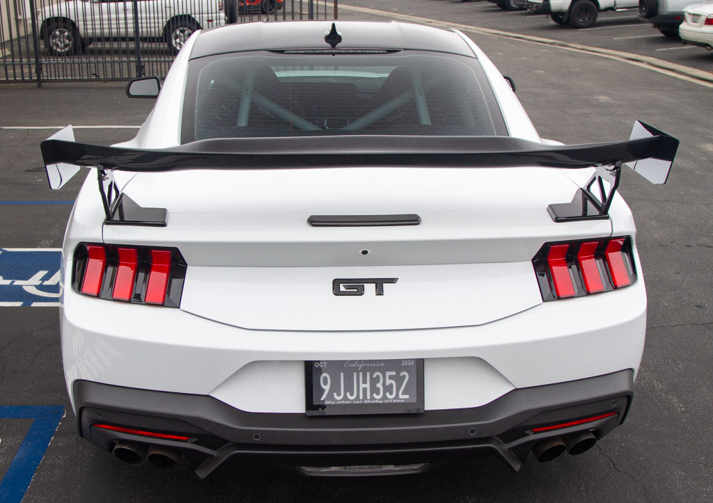 Ford Mustang S650 GTC-200 Carbon Fiber Adjustable Wing 2024 - Current