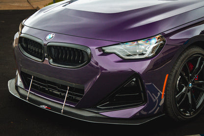 BMW G42 M240i Carbon Fiber Front Wind Splitter (including X Drive)