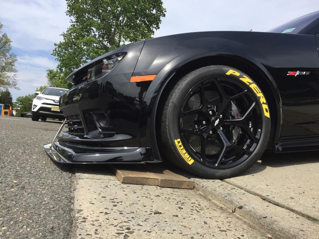 Chevrolet Camaro Z28 Carbon Fiber Front Wind Splitter 2014 - 2015