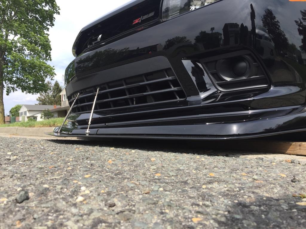 Chevrolet Camaro Z28 Carbon Fiber Front Wind Splitter 2014 - 2015