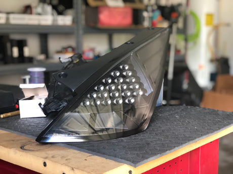 350z All Black Housing Tail Lights