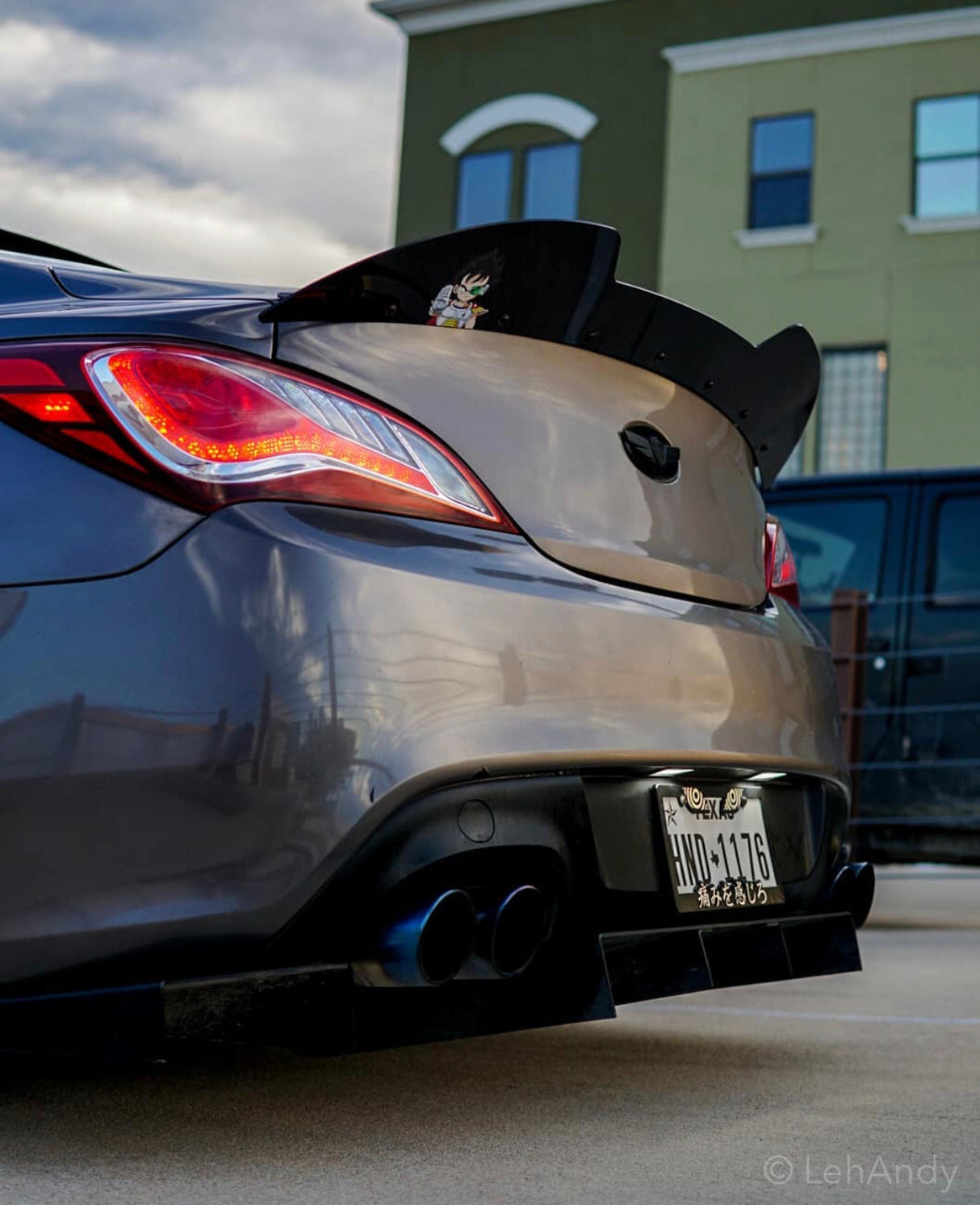 2010 - 2016 genesis coupe Wicker Bill Spoiler