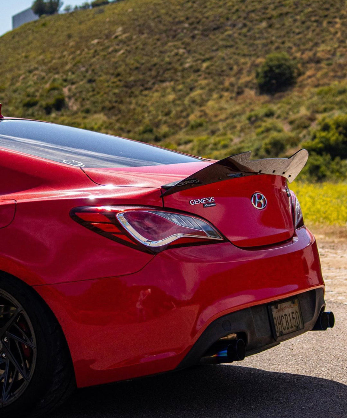 2010 - 2016 genesis coupe Wicker Bill Spoiler