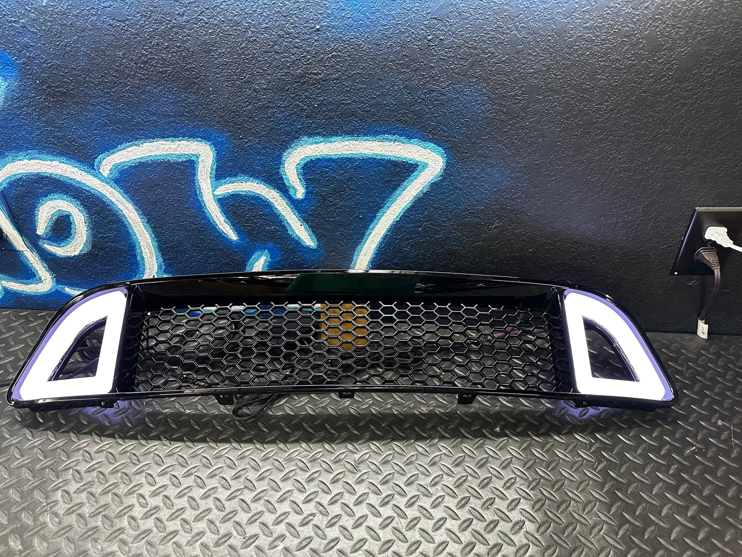 NTXGlow RTR Style RGB Grille (2013-2014 Ford Mustang)
