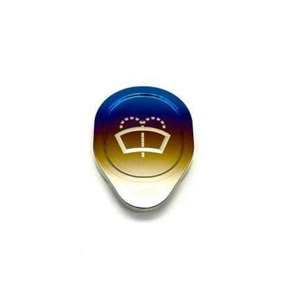 JDC Titanium Washer Fluid Cap (R35 GT-R & Multiple Infiniti Models)