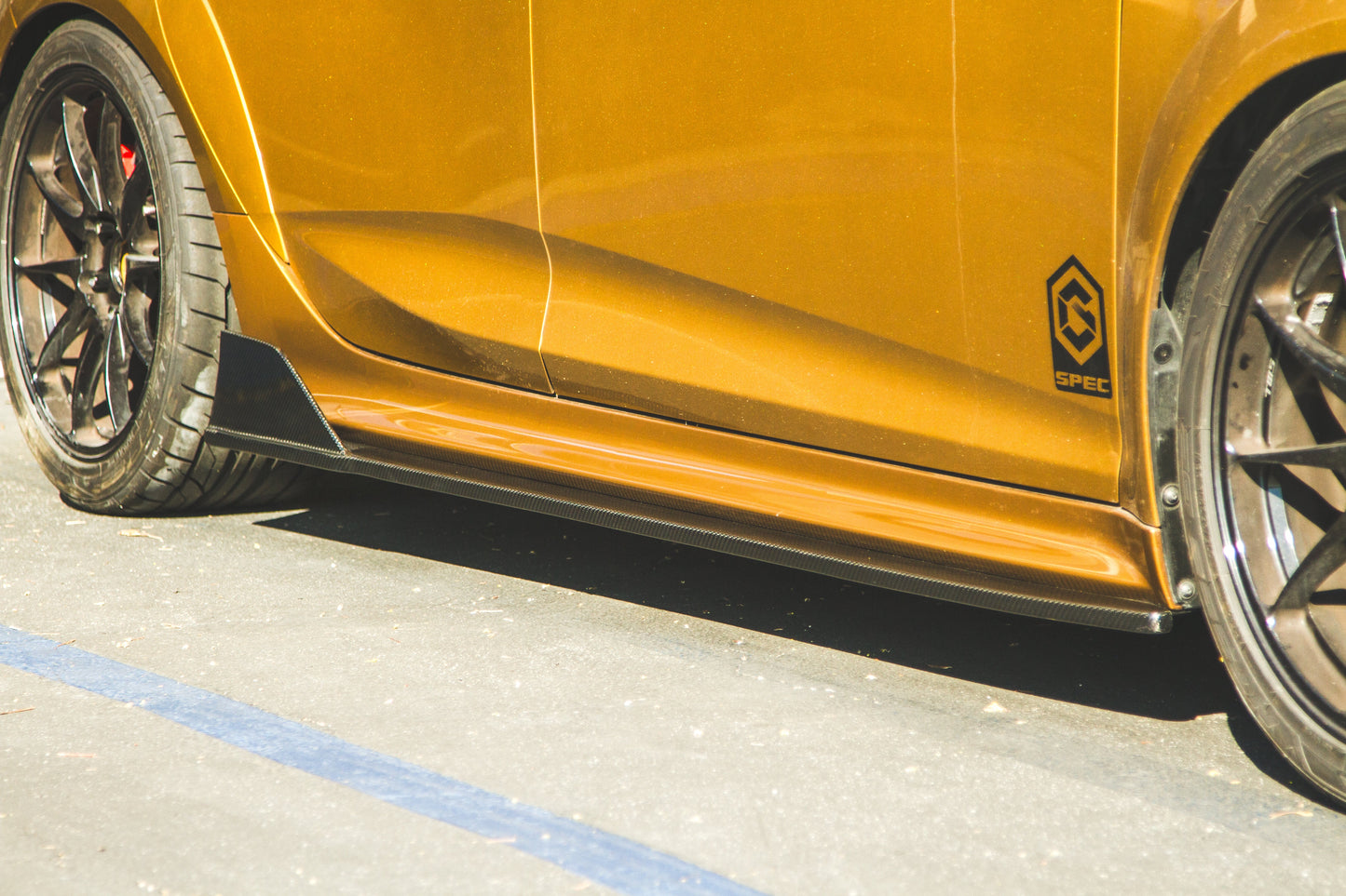 Acura Integra Type S DE5 Carbon Fiber Side Rocker Extensions/ Side Skirt 2023 - Current