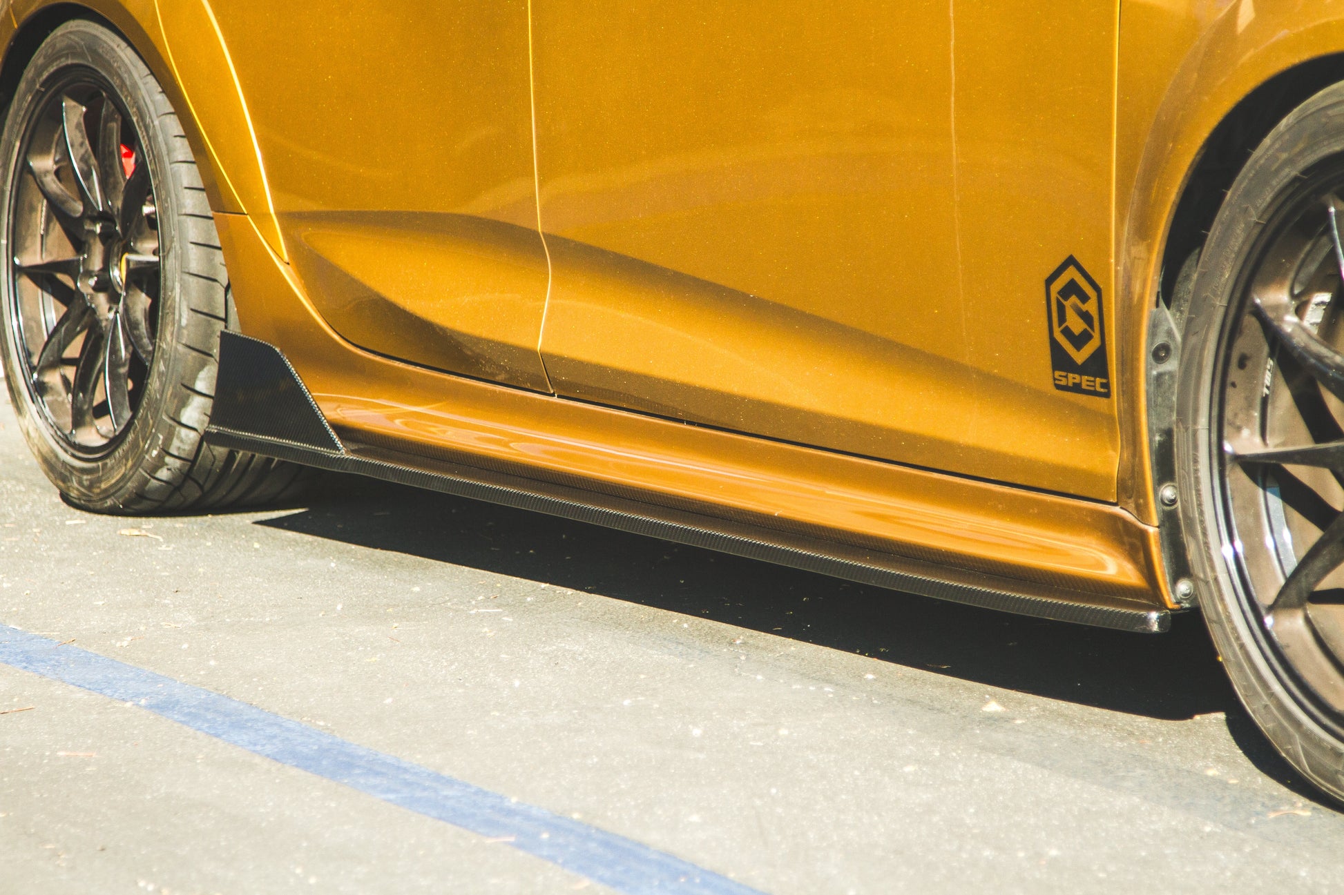 Acura Integra Type S DE5 Carbon Fiber Side Rocker Extensions/ Side Skirt 2023 - Current