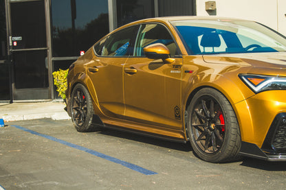 Acura Integra Type S DE5 Carbon Fiber Side Rocker Extensions/ Side Skirt 2023 - Current