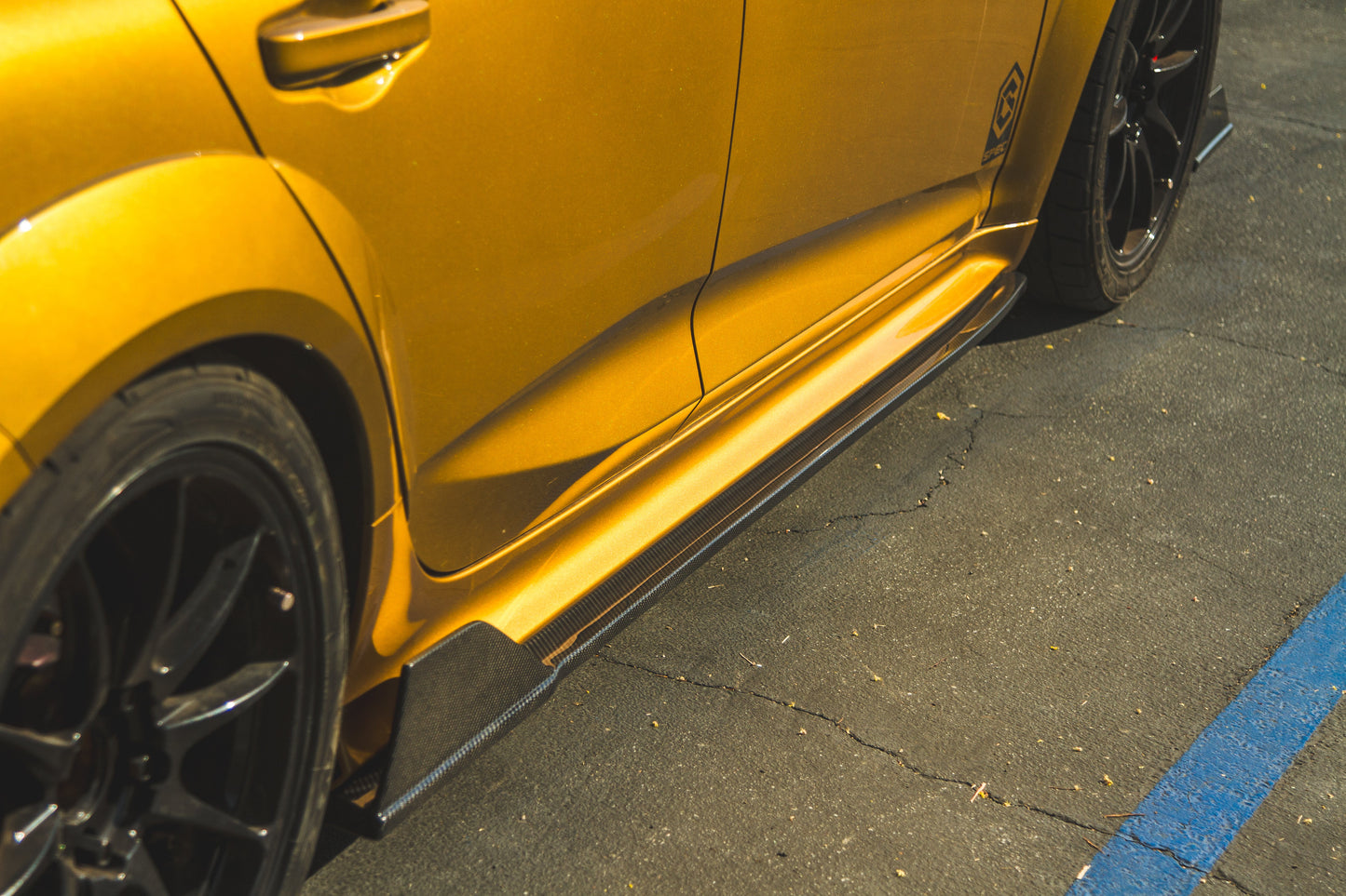 Acura Integra Type S DE5 Carbon Fiber Side Rocker Extensions/ Side Skirt 2023 - Current