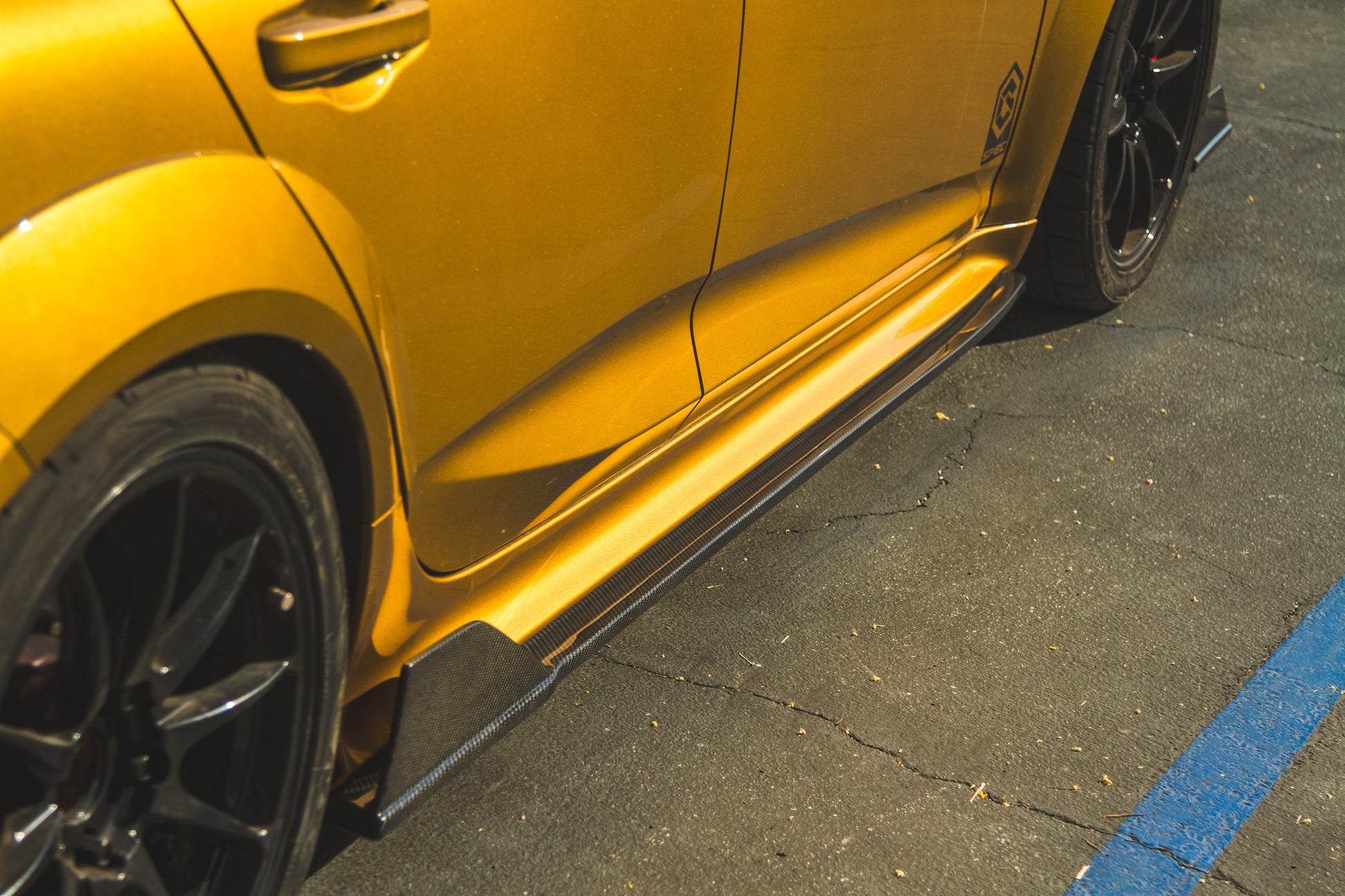 Acura Integra Type S DE5 Carbon Fiber Side Rocker Extensions/ Side Skirt 2023 - Current