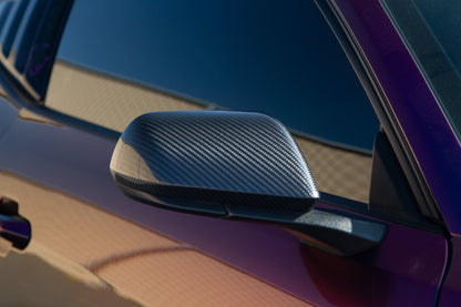 Carbon Fiber Ford Mustang S550 / S650 / GT350 / GT500 Replacement Mirrors 2015-2025