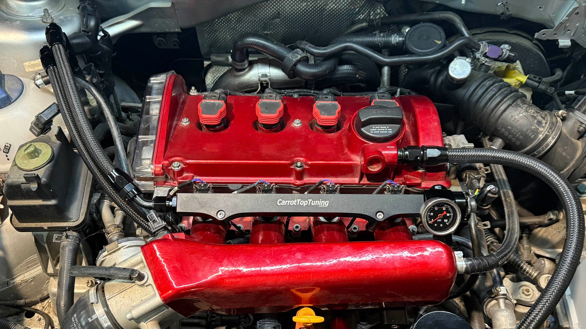 1.8T High Flow Fuel Rail | AN Fitting Ready | Audi Volkswagen