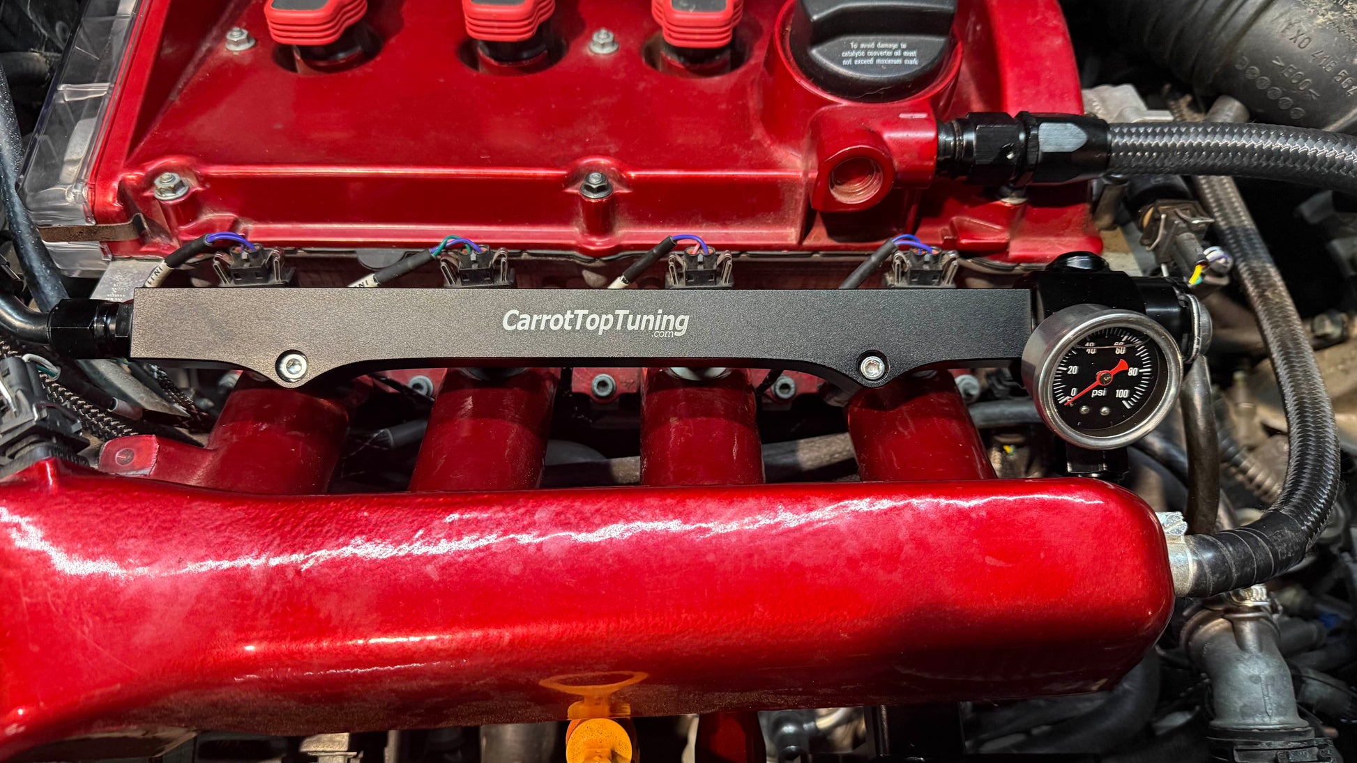 1.8T High Flow Fuel Rail | AN Fitting Ready | Audi Volkswagen