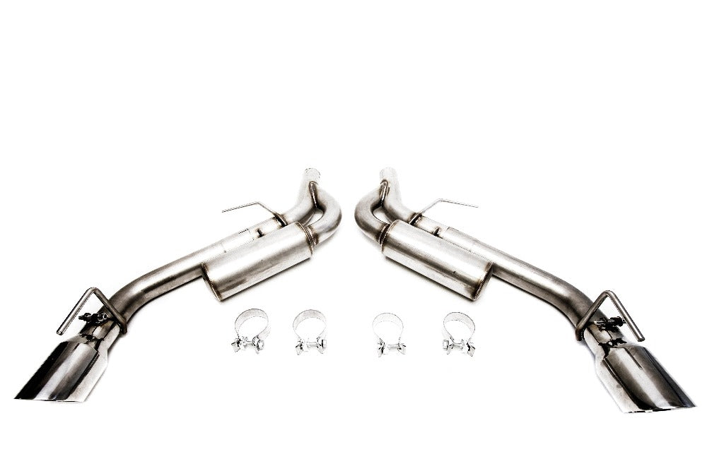 PLM Axle Back Exhaust Chevy Camaro 2.0L 3.6L V6 2016 - 2023 Dual Tips Non-NPP