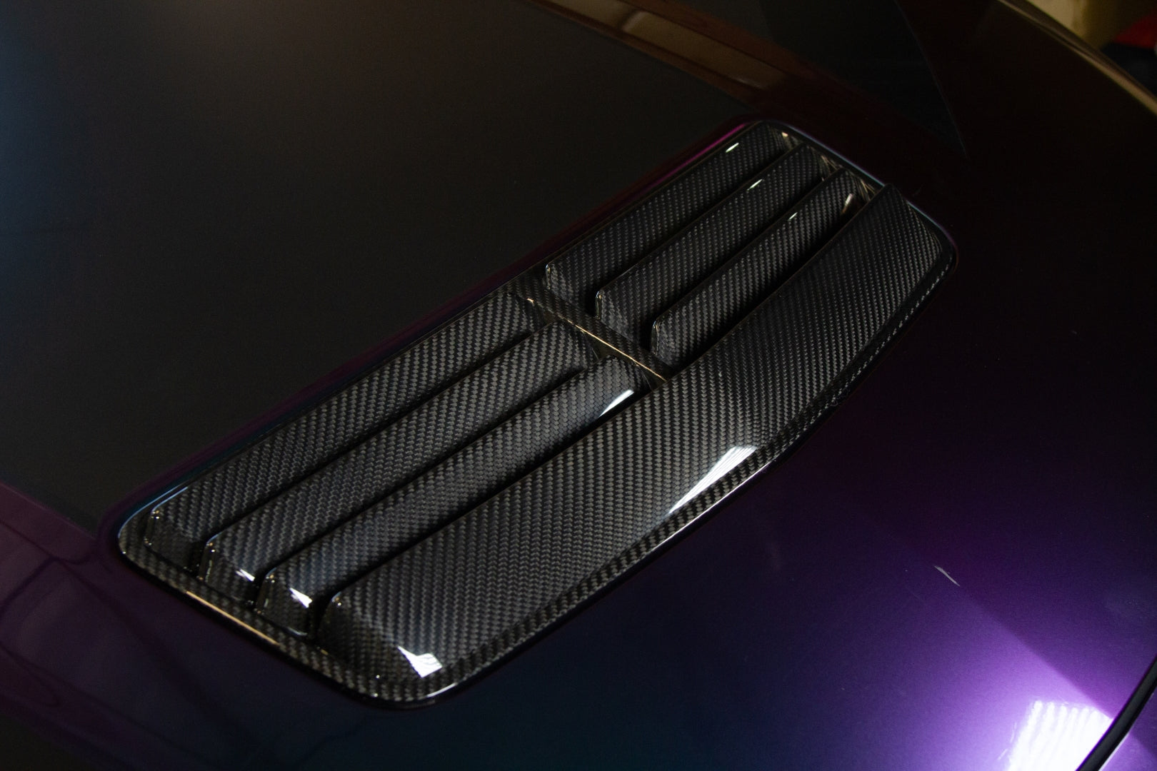 Ford Mustang S650 Carbon Fiber Hood Vent 2024 - Current
