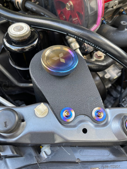 JDC Titanium Cap for JM Fab Tanks (Evo 7/8/9)