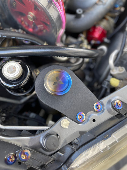 JDC Titanium Cap for JM Fab Tanks (Evo 7/8/9)