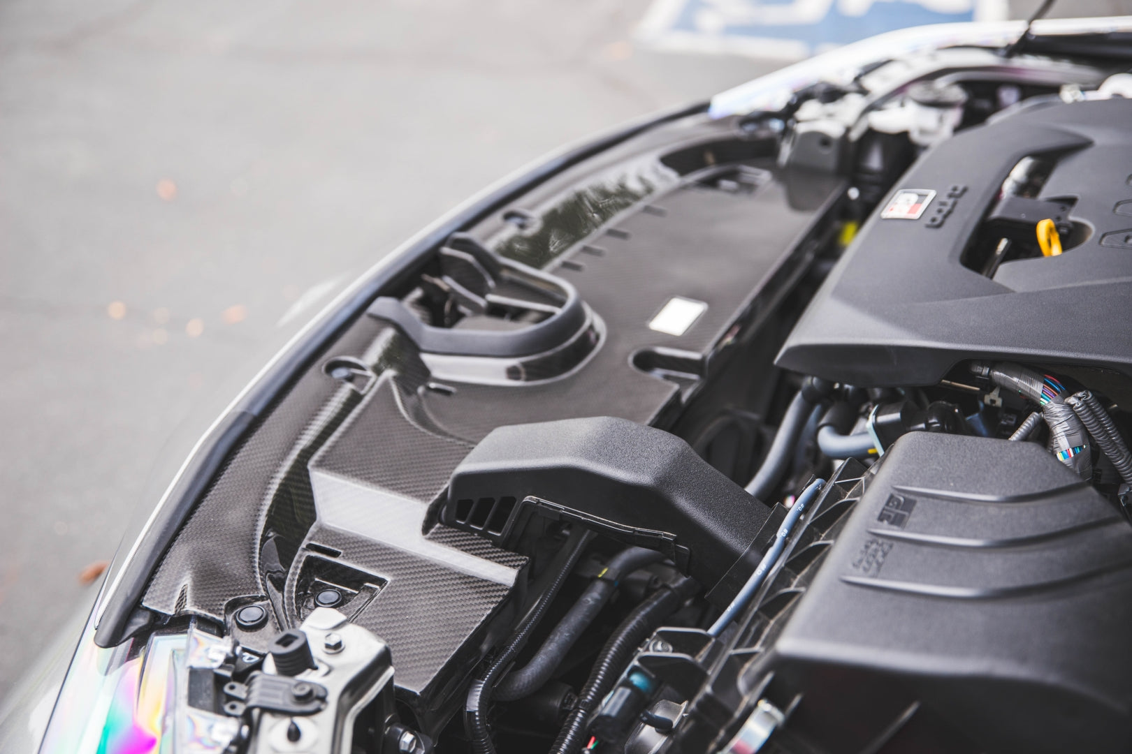 Carbon Fiber Toyota GR Corolla Carbon Fiber Cooling Plate 2023 - Current