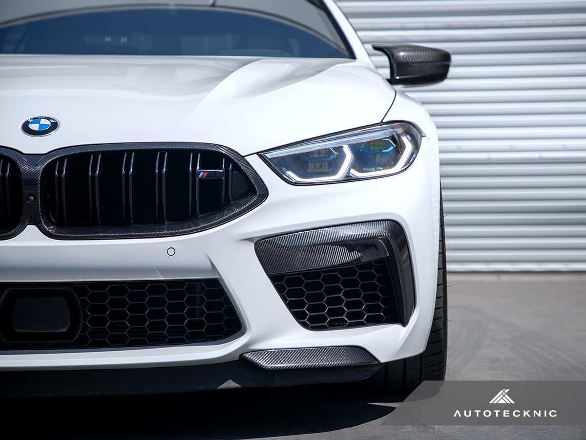 AutoTecknic Replacement Dry Carbon Grille Surround - F9X M8