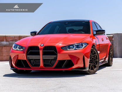 AutoTecknic Competizione Sport Gloss Black Front Grille - G80 M3 | G82/ G83 M4