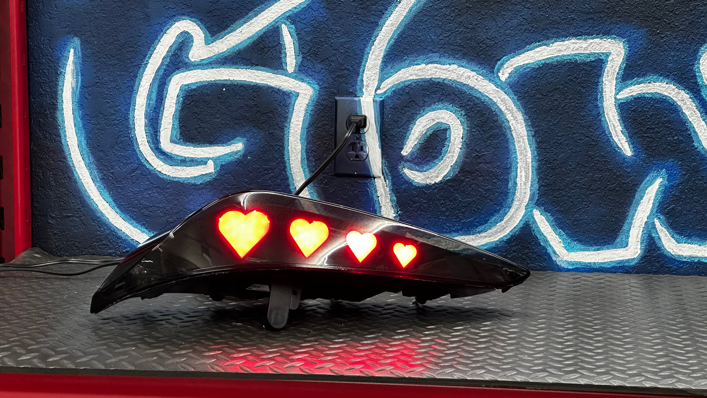 NTXGlow Heart Tail Lights (MK5 Toyota Supra)