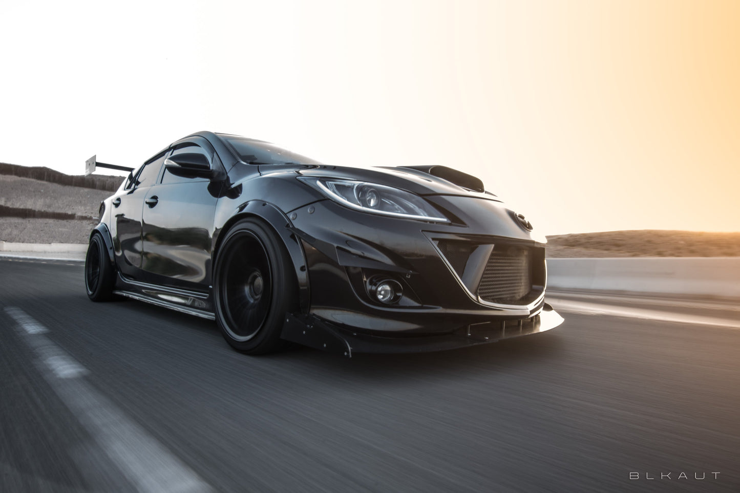 Front Splitter – Mazdaspeed3 Gen2 (BL, 2010-2013)