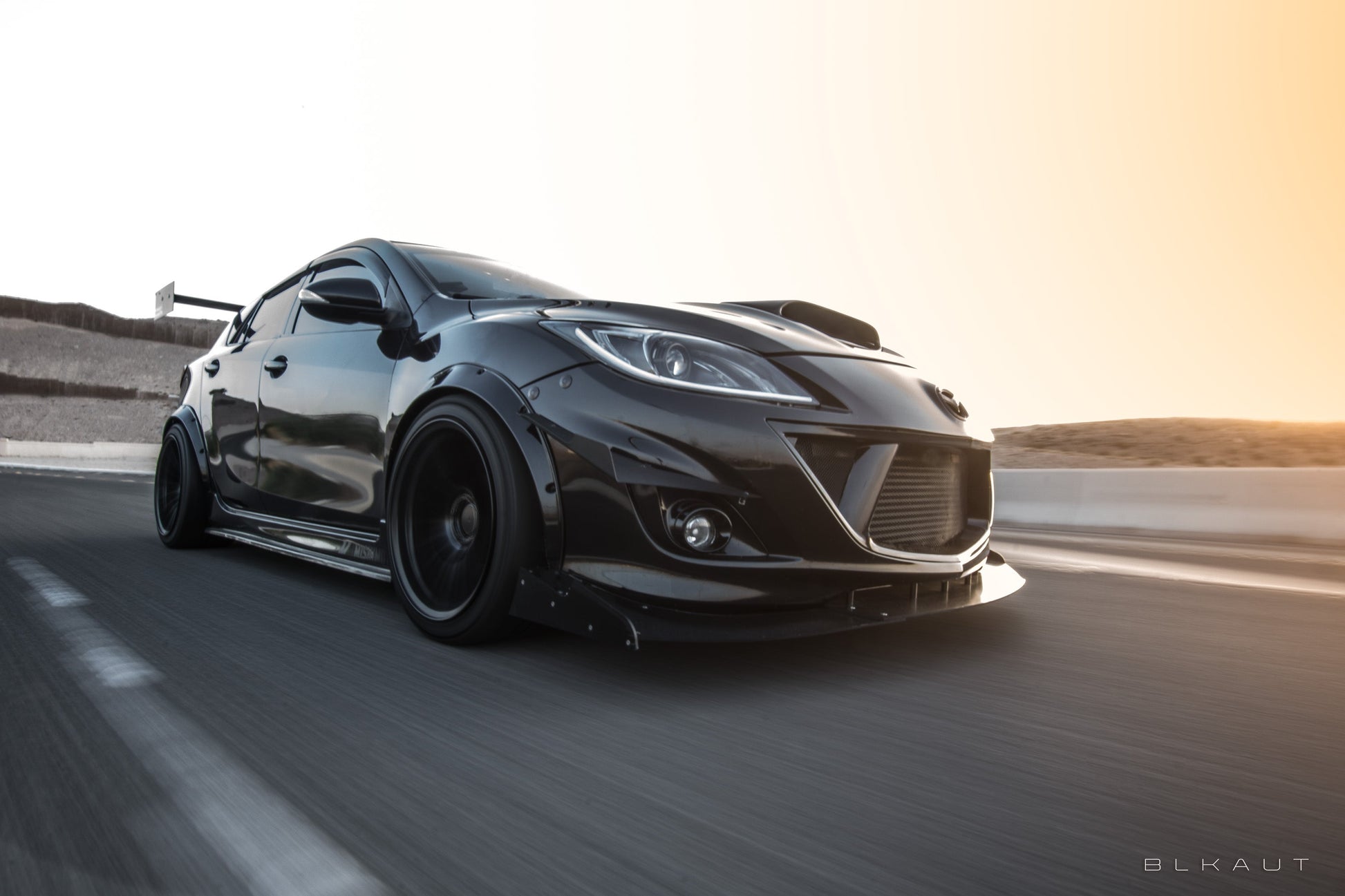 Front Splitter – Mazdaspeed3 Gen2 (BL, 2010-2013)