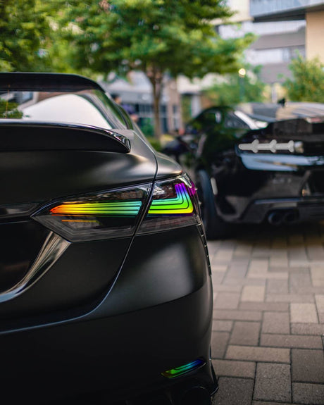 201823 Toyota Camry LED Tail Lights Nike Style RGB
