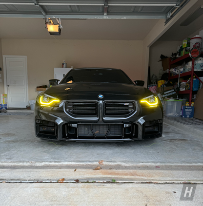 HM CSL Yellow DRL Module Set - G42 2-Series | G87 M2