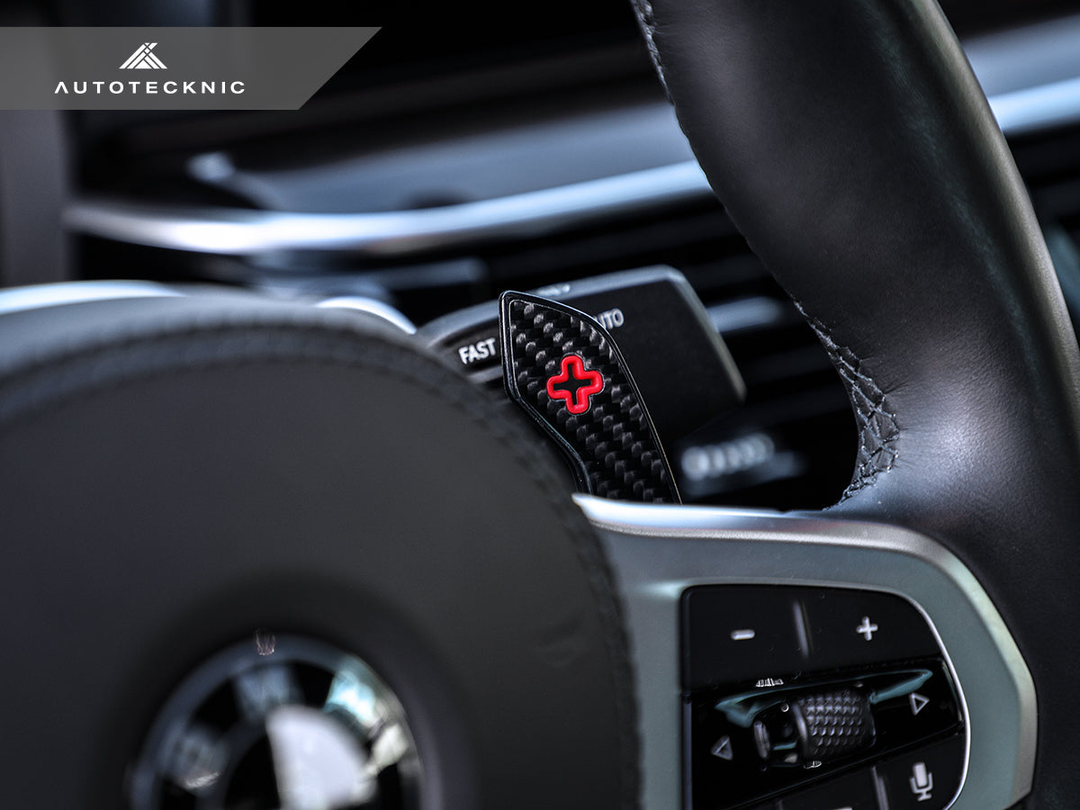 AutoTecknic Carbon Fiber Pole Position Shift Paddles - G22/ G26 4-Series