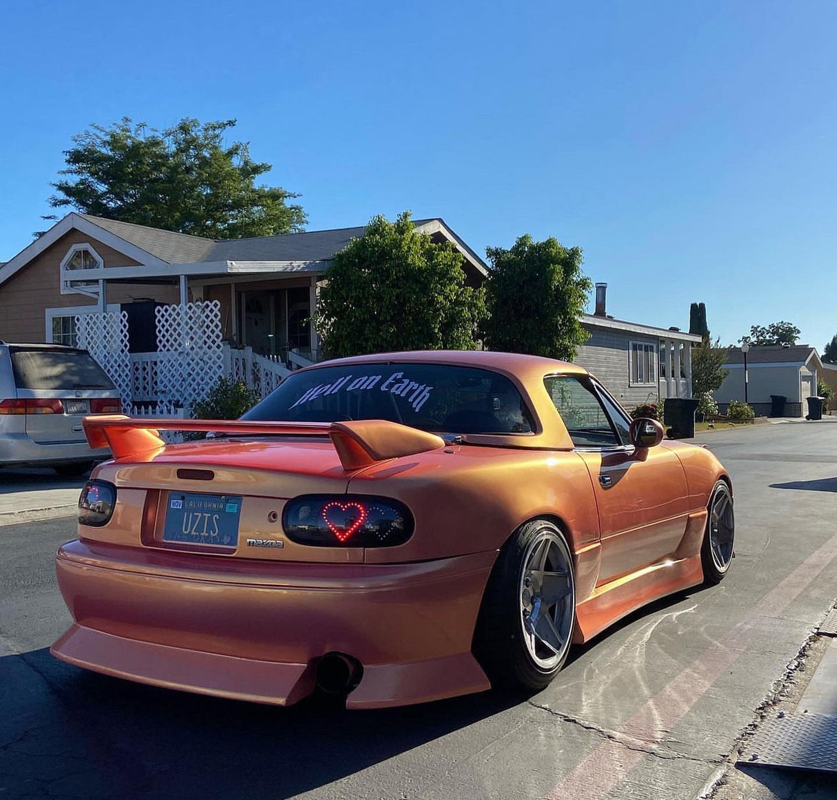 Na Miata Heart Tail Lights (1990 - 1997)