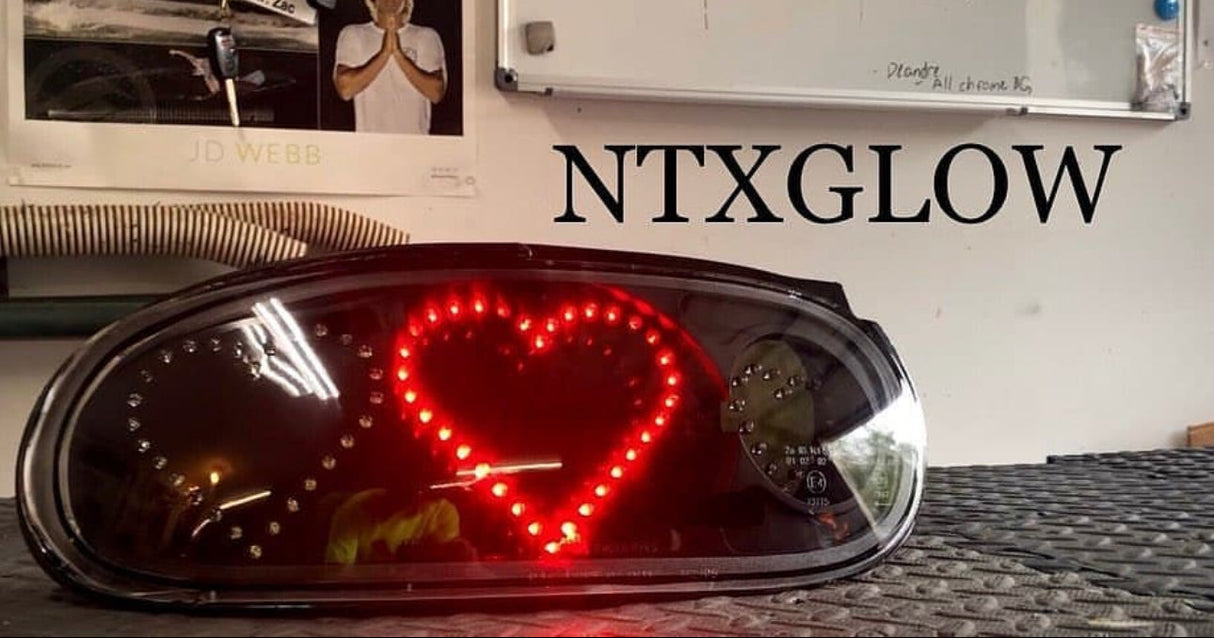 Na Miata Heart Tail Lights (1990 - 1997)