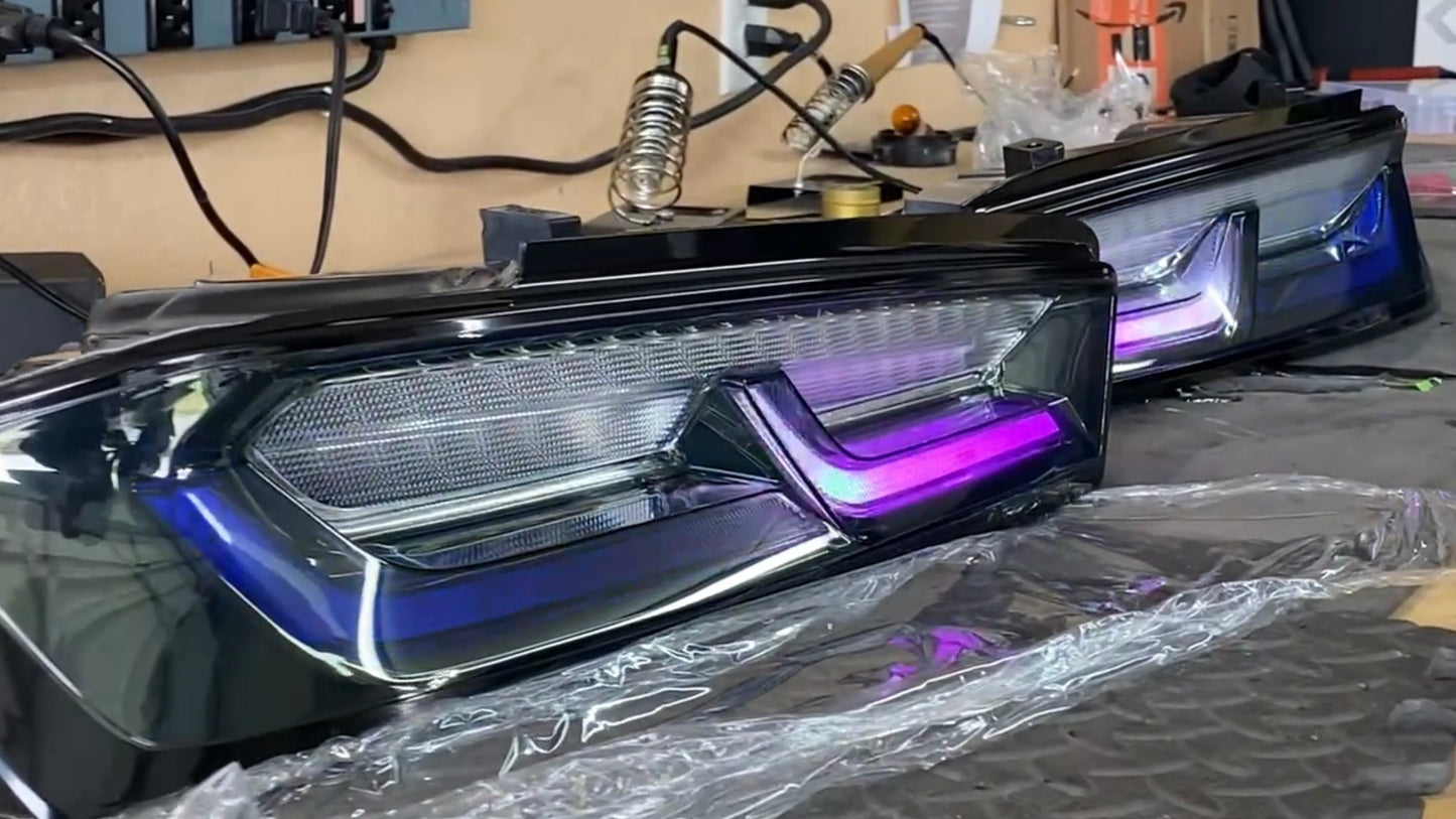 NTXGlow Color Shifting Tail Lights (2016-2018 Camaro)