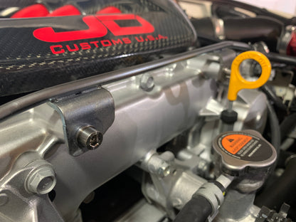 JDC Titanium Vacuum Line Replacement Hardware (R35 GT-R)