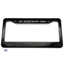 JDC Dry Carbon Fiber License Plate Frames (Gloss, Matte, & Forged)