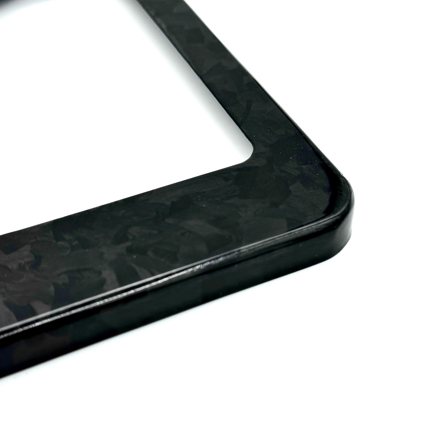 JDC Dry Carbon Fiber License Plate Frames (Gloss, Matte, & Forged)