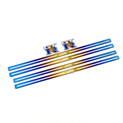 JDC Titanium Door Sill Plates | Nissan R35 GT-R