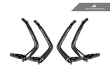 AutoTecknic Carbon Fiber Interior Handle Set - Porsche 9Y0 Cayenne 2019-2025