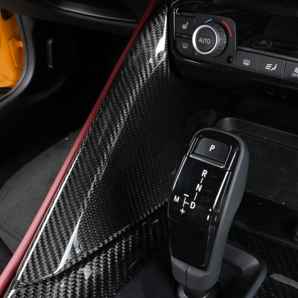 Toyota Supra MKV A90/A91 Carbon Fiber Side Console Cover - Palenon Performance