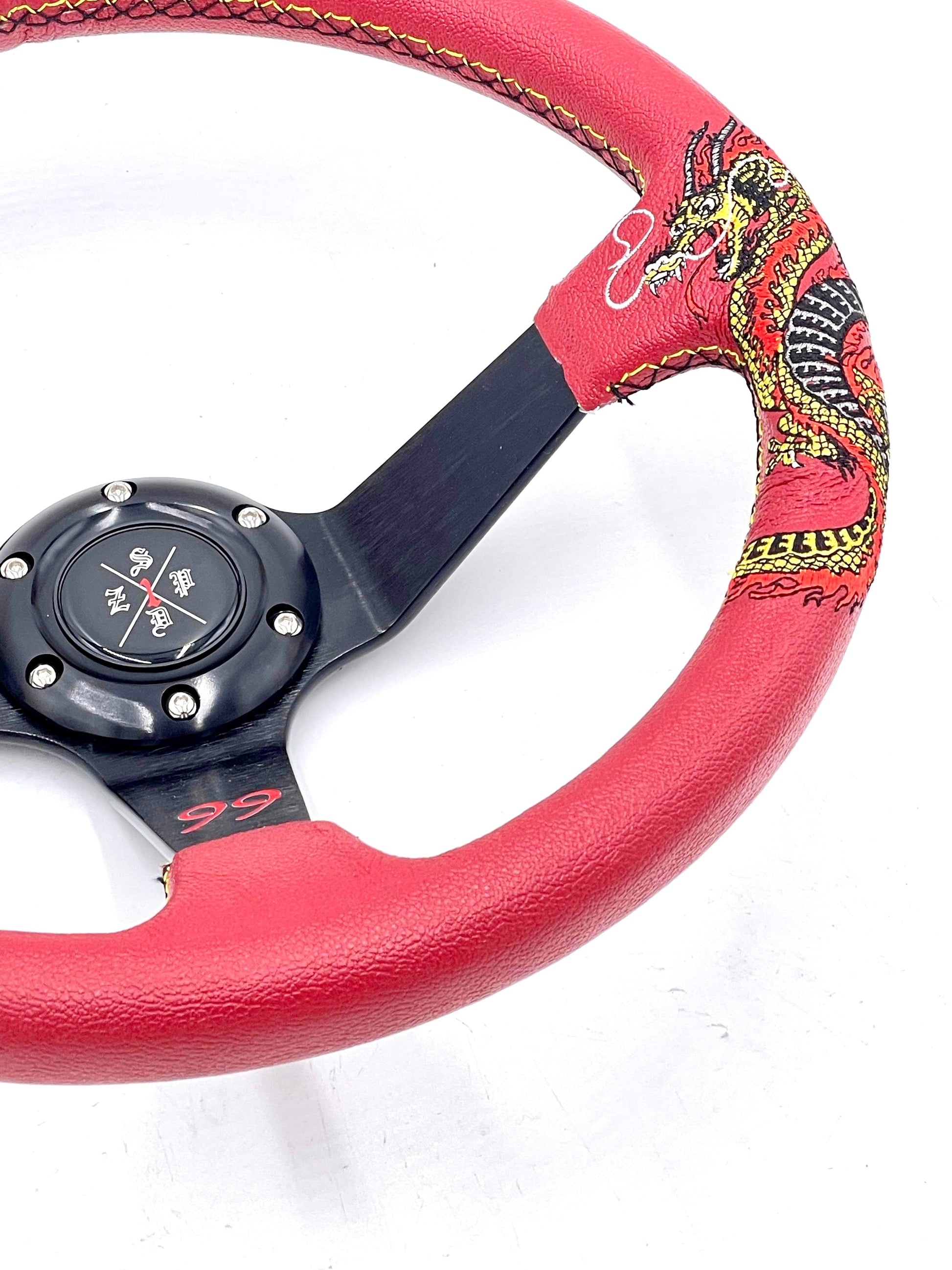 SPDZ1 “The Dragon” (Red) Steering Wheel – Limited Edition