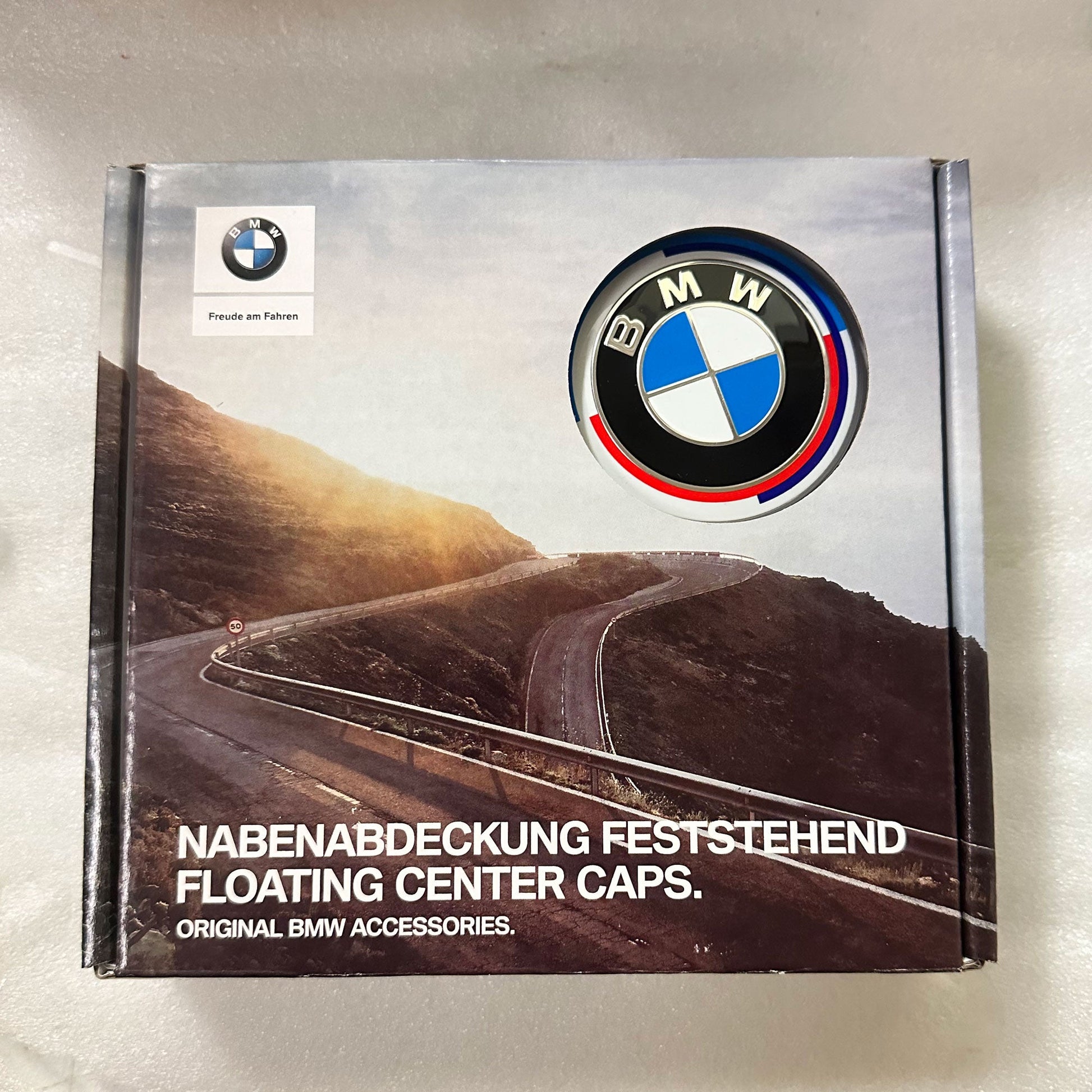 Genuine OEM BMW Floating Wheel Center Caps (Set of 4) - 5x120/ 5x112