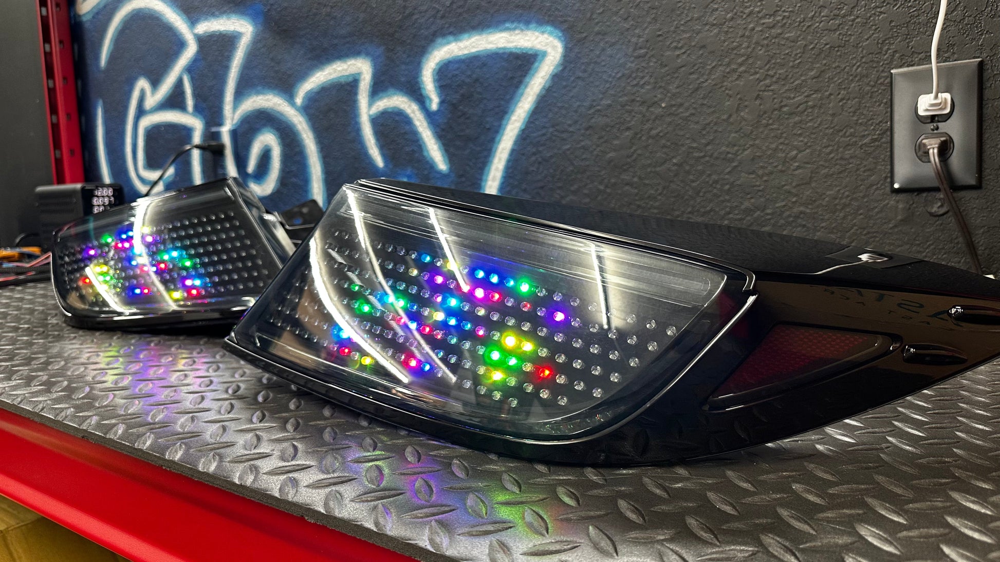 NTXGlow RGB Grid Tail Lights (2021-2025 Subaru GR86)